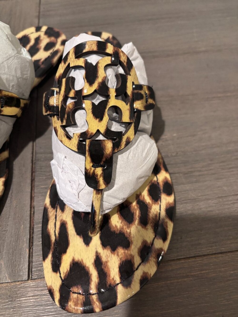 Brand New Tory Burch Miller Leoard Sandals 8 - Picture 8 of 8
